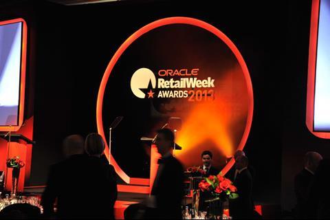 The stage is set at the Oracle Retail Week Awards 2013